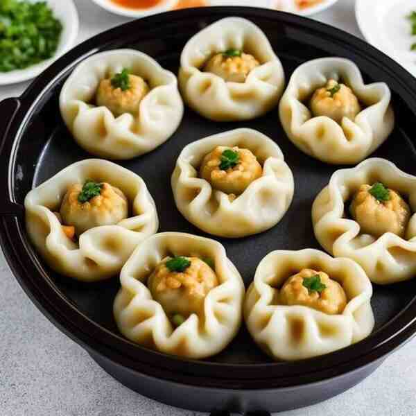 Ленивые пельмени с овощами в мультиварке